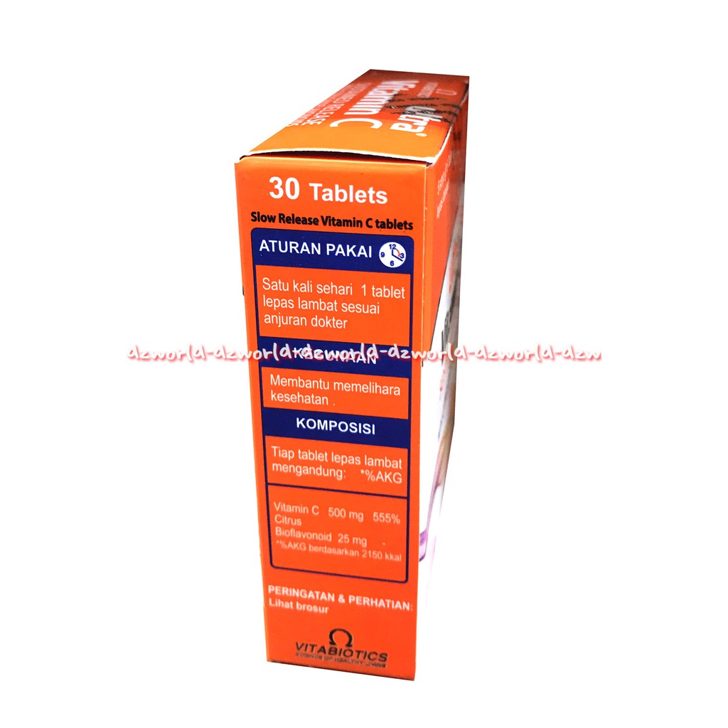 Vitabiotics Ultra Vitamin C Sustainded 30tablets Vit. C Vitamin C Untuk Meningkatkan Imun Daya Tahan Tubuh Vita Biotics