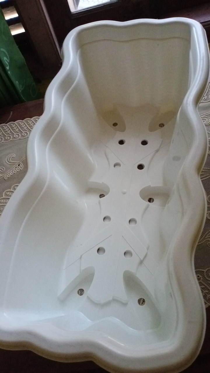 Pot Bunga Panjang Sgp05 Putih