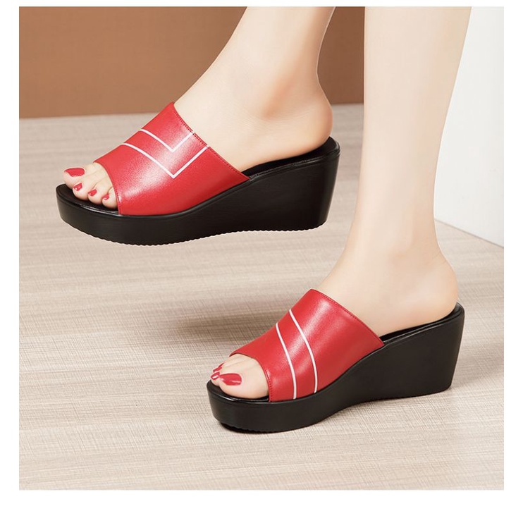 Sandal Wanita Kekinian 2023 sandal wedges/Sandal Wanita LASER