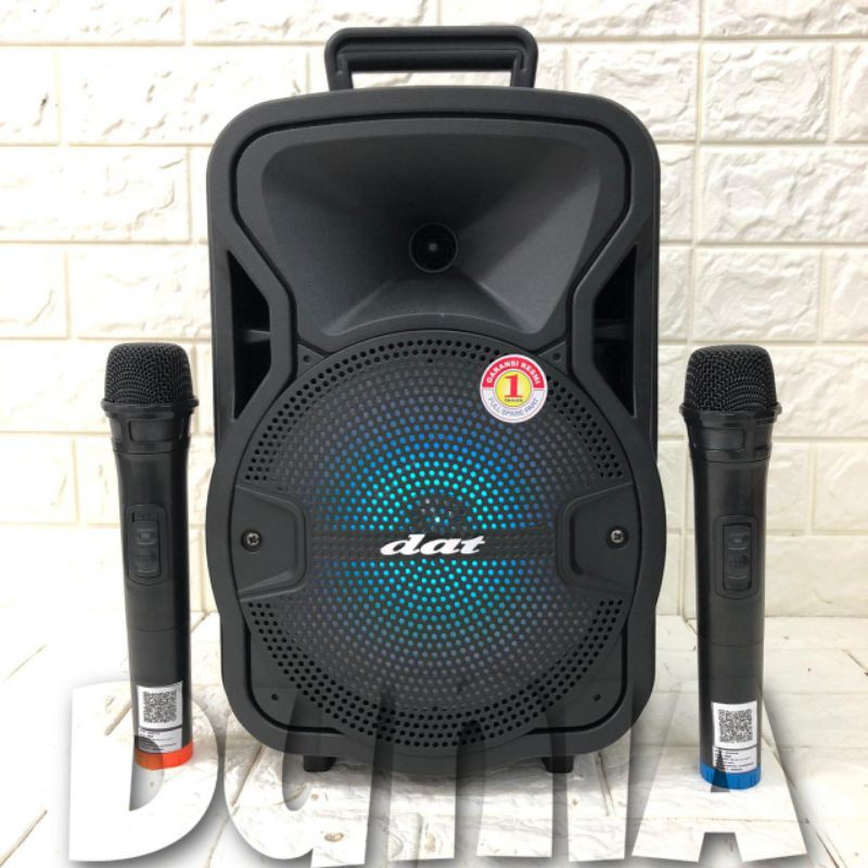 Speaker Portable Amplifier Wireless N AIWA WAS 108 LVE - 8 inch Bluetooth 108 lvd dat dt 820 dt820-Dat dt 820