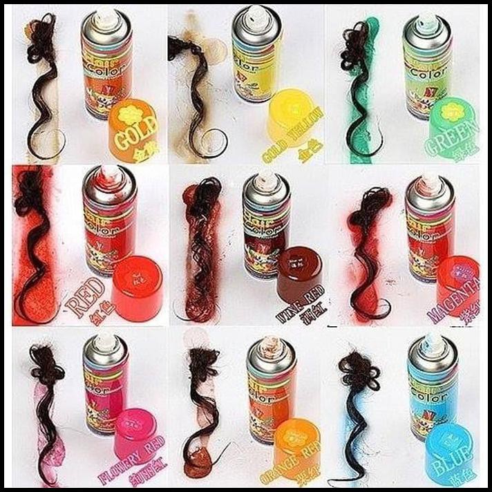 Baru - Neulon Temporary Hair Color Spray | Cat Semprot Warna Rambut Sementara
