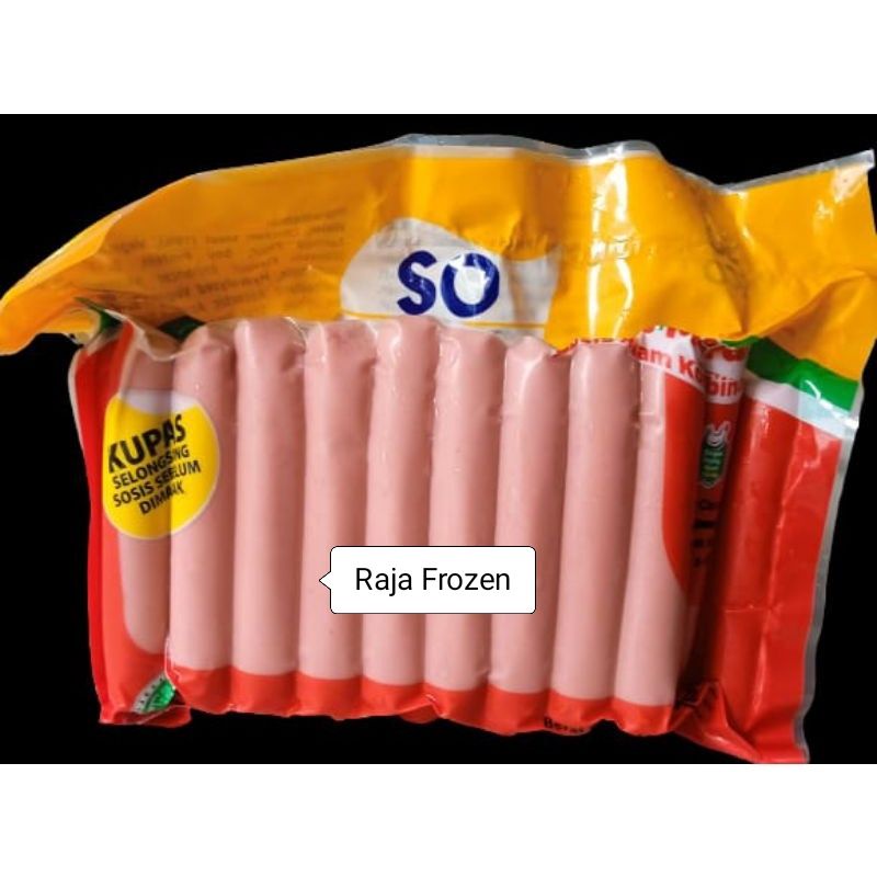 

So Eco Sosis Merah 750gr / Sosis Ayam Kombinasi