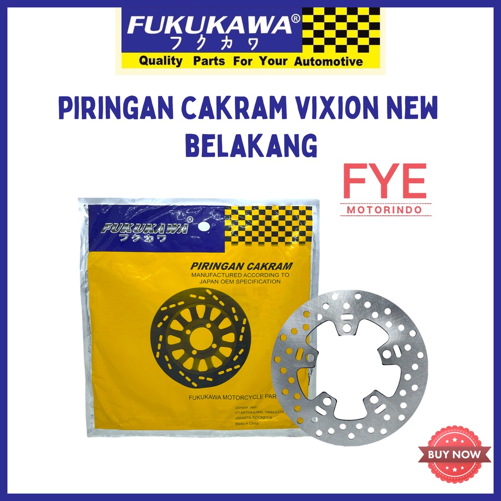 FUKUKAWA Piringan Cakram VIXION NEW BELAKANG