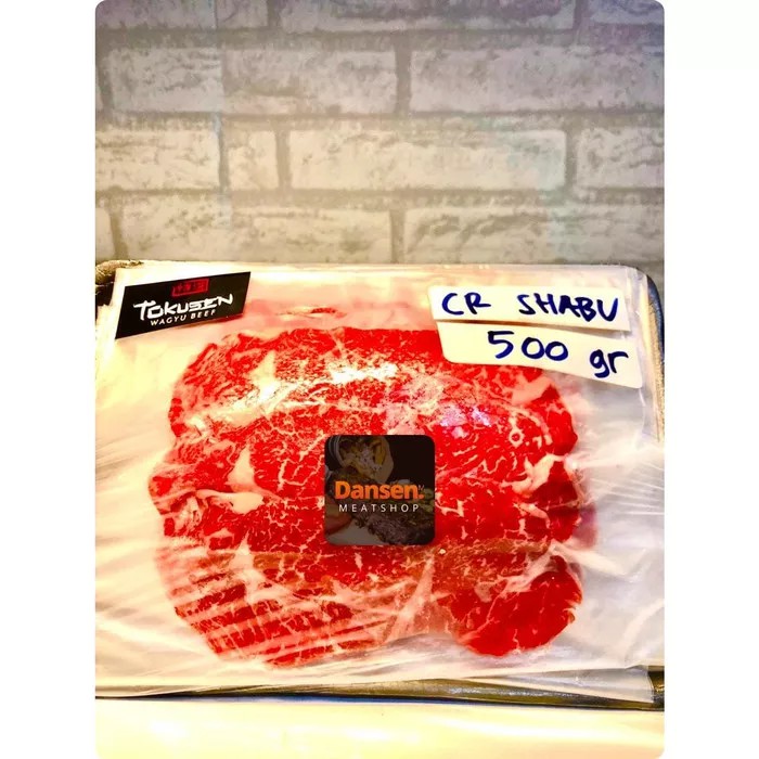 

CHUCKROLL - TOKUSEN WAGYU SHABU SHABU - 500gram