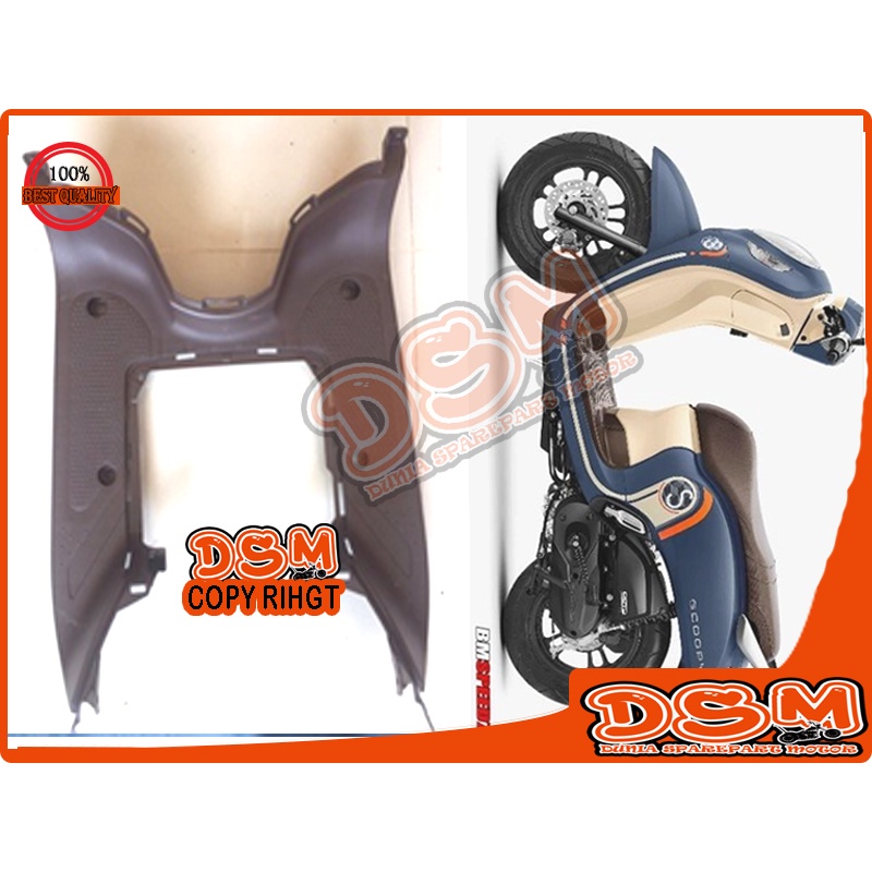 PIJAKAN SCOOPY 2021 / INJEKAN KAKI HONDA SCOOPY TERBARU 2021 COKLAT