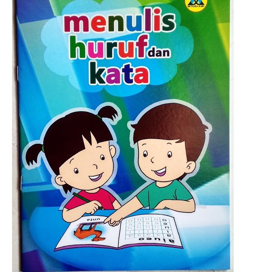 V Buku Anak Buku Belajar Menulis Huruf Untuk Anak Paud Dan