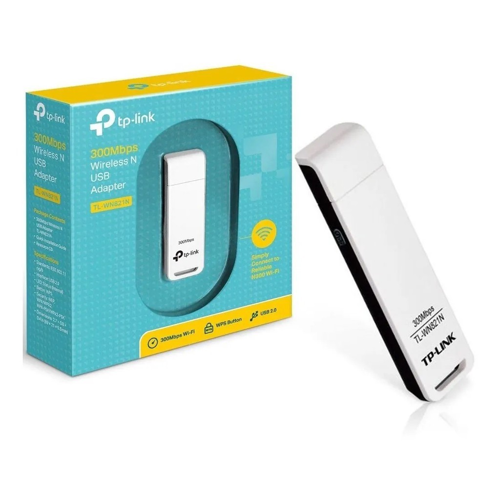 TP-LINK TL-WN 821N USB ADAPTER 300Mbps