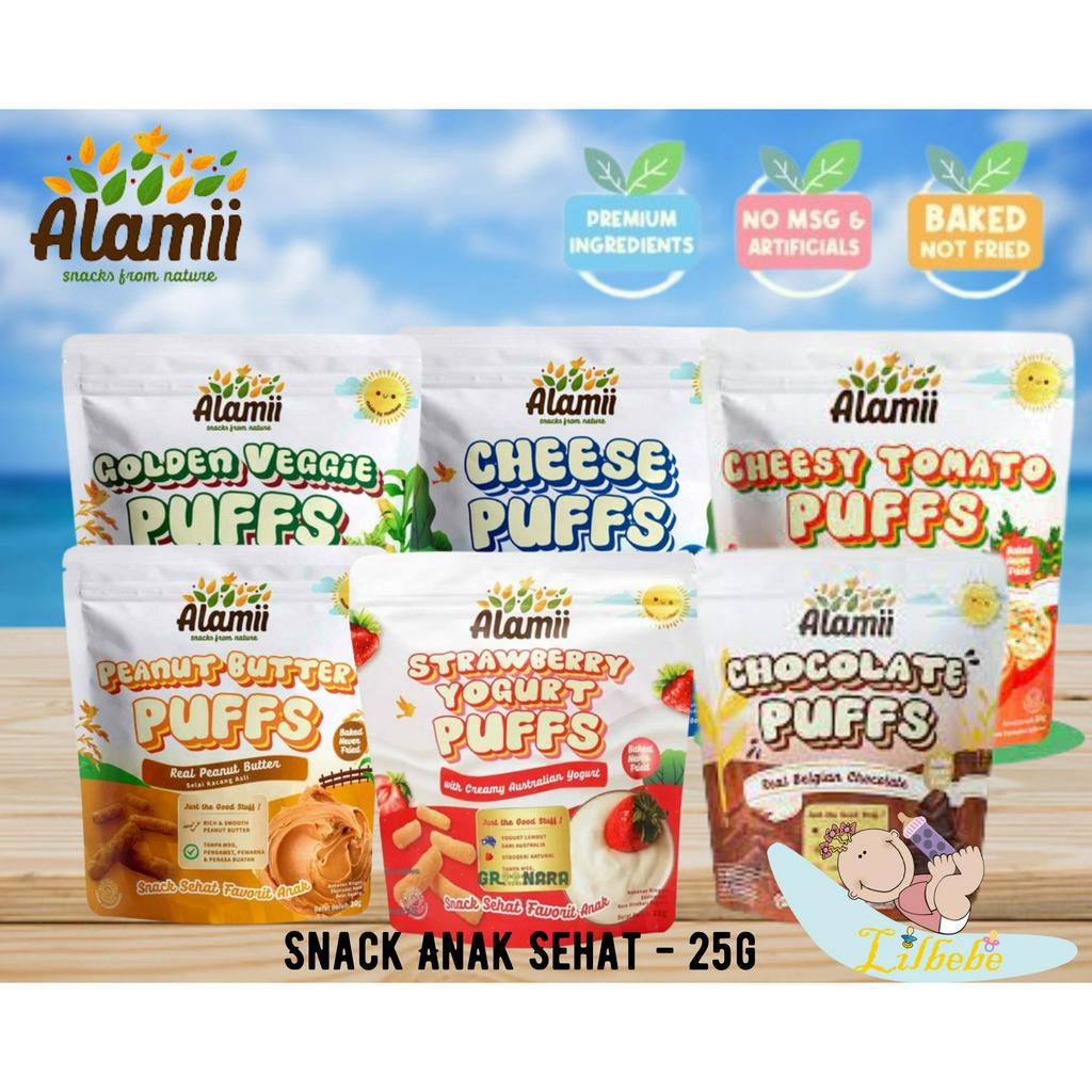 Snack ALAMII ALAMI PUFF HEALTHY BISKUIT ANAK 30GR / 25GR  Promina Snack Bayi  Puffs CEMILAN CAMILAN  MPASI BAYI