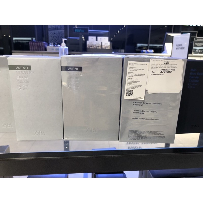 Jastip Parfume Zara Men New