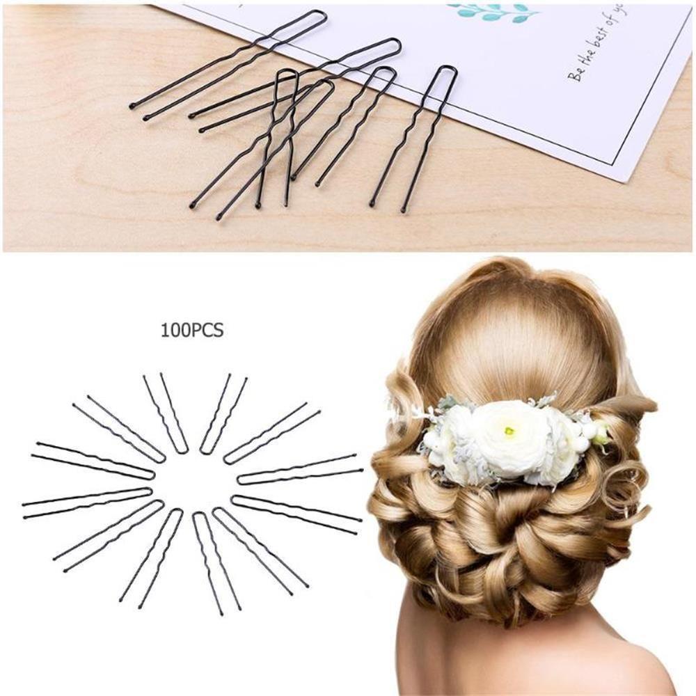 Jepit Rambut Bobby Pin Bergelombang Bahan Metal 3 Model Untuk Wanita