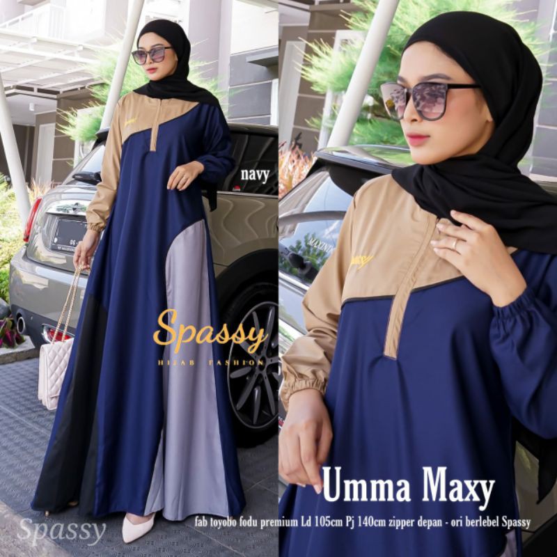 Umma Maxi/Dress/Gamis/Dress Murah/Gamis Murah By:Spassy