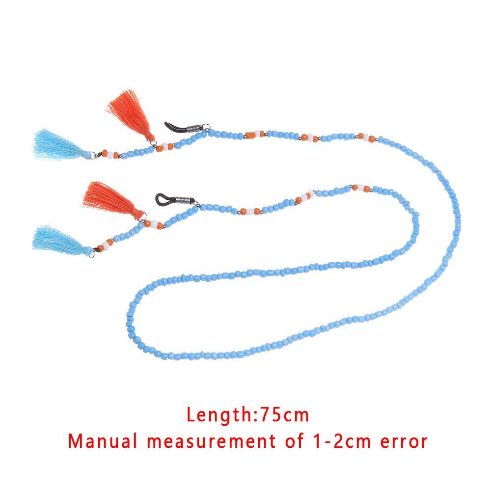 Lily Kacamata Rantai Wanita Manik-Manik Berwarna Kacamata Baca Eye wear Aksesoris