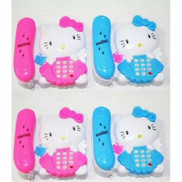 Mainan Telepon hello kitty ST-2553 kemasan plastik