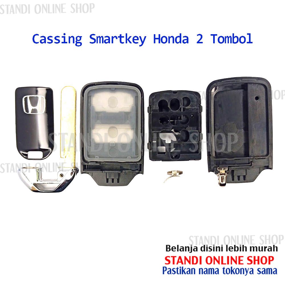 Cassing Remote Case Smartkey Rumah Kunci Honda Jazz BRV CRV HRV