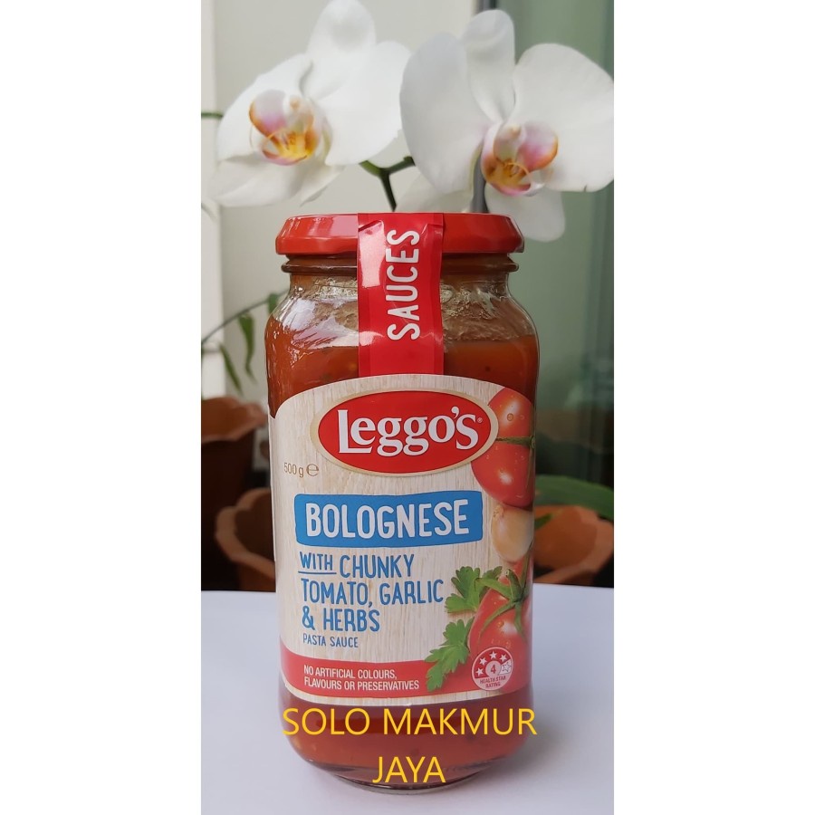 

Leggo's leggos Pasta Sauce Bolognese Tomato Garlic Herb 500 g