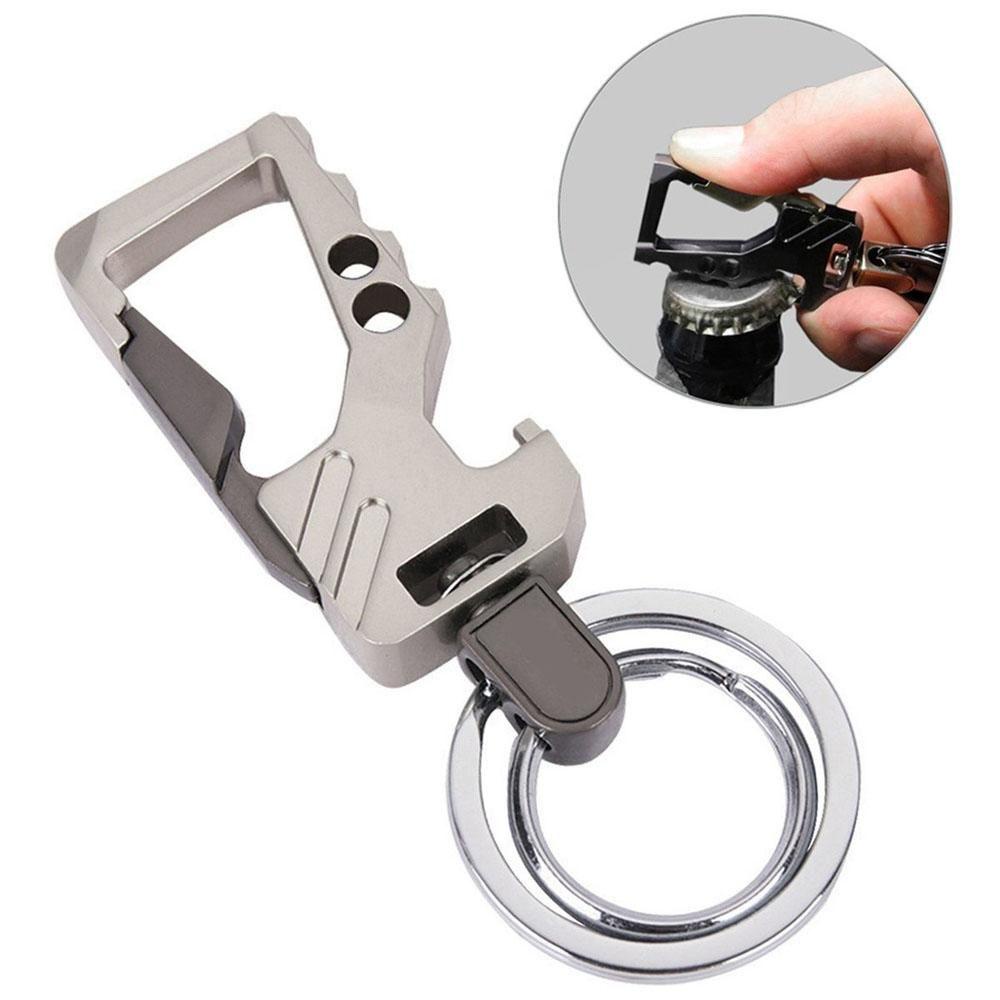 Needway   Gantungan Kunci Mobil Hadiah Aksesoris Mobil Unik Fashion Multi Fungsi Tool key Chain