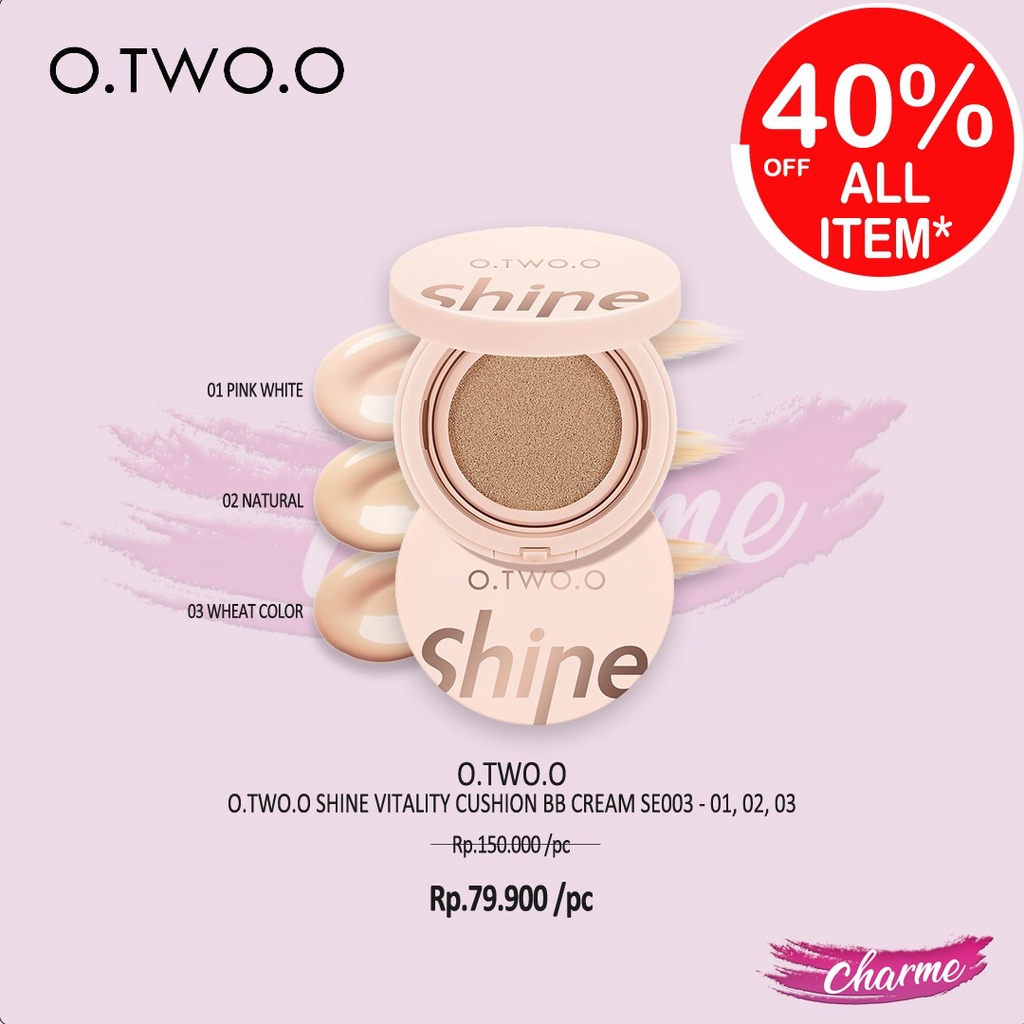 (READY &amp; ORI) O.TWO,O Otwoo Shine Vitality New Skin Cushion BB Cream SE003