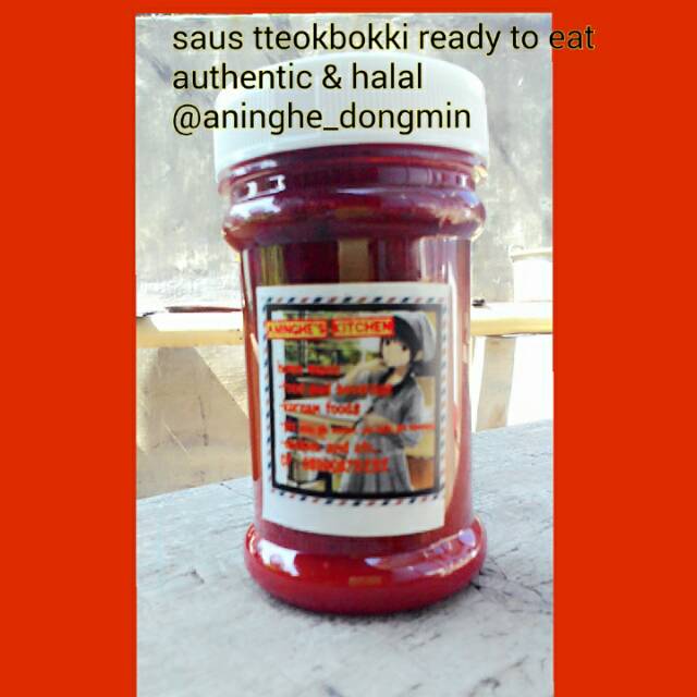 

Tteokbokki sauce ready to eat