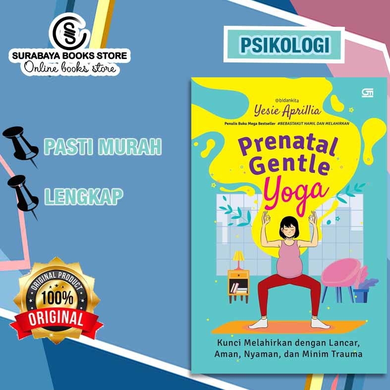 BUKU PRENATAL GENTLE YOGA // YESIE APRILLIA