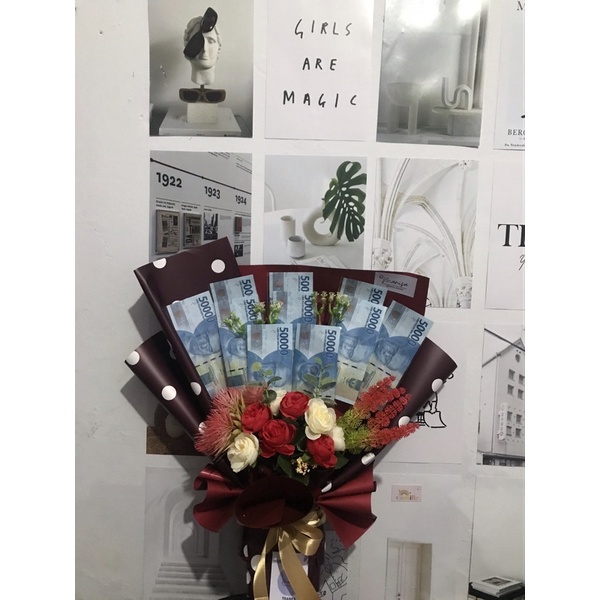 

Money Bouquet/Buket Ulang Tahun