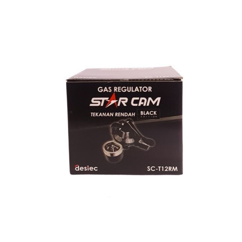 Regulator Gas Starcam SC-T12RM Black Tekanan Rendah