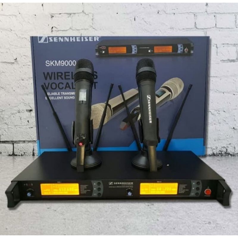 Mic Wireless Sennheiser Skm9000 Skm 9000 2 Handled