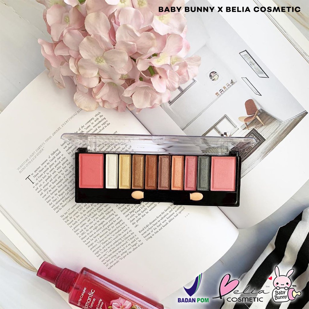 ❤ BELIA ❤ Implora Eyeshadow Pallete + Blush On ( Palet Eyeshadow ) Palette | BPOM