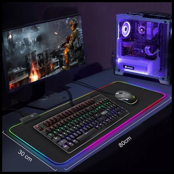 Mousepad Komputer Laptop Tatakan Alas Laptop Keyboard Desk Top