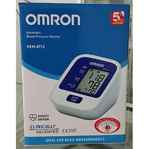 Omron HEM-8712 Blood Pressure Monitor Tensi Darah Tensimeter Digital
