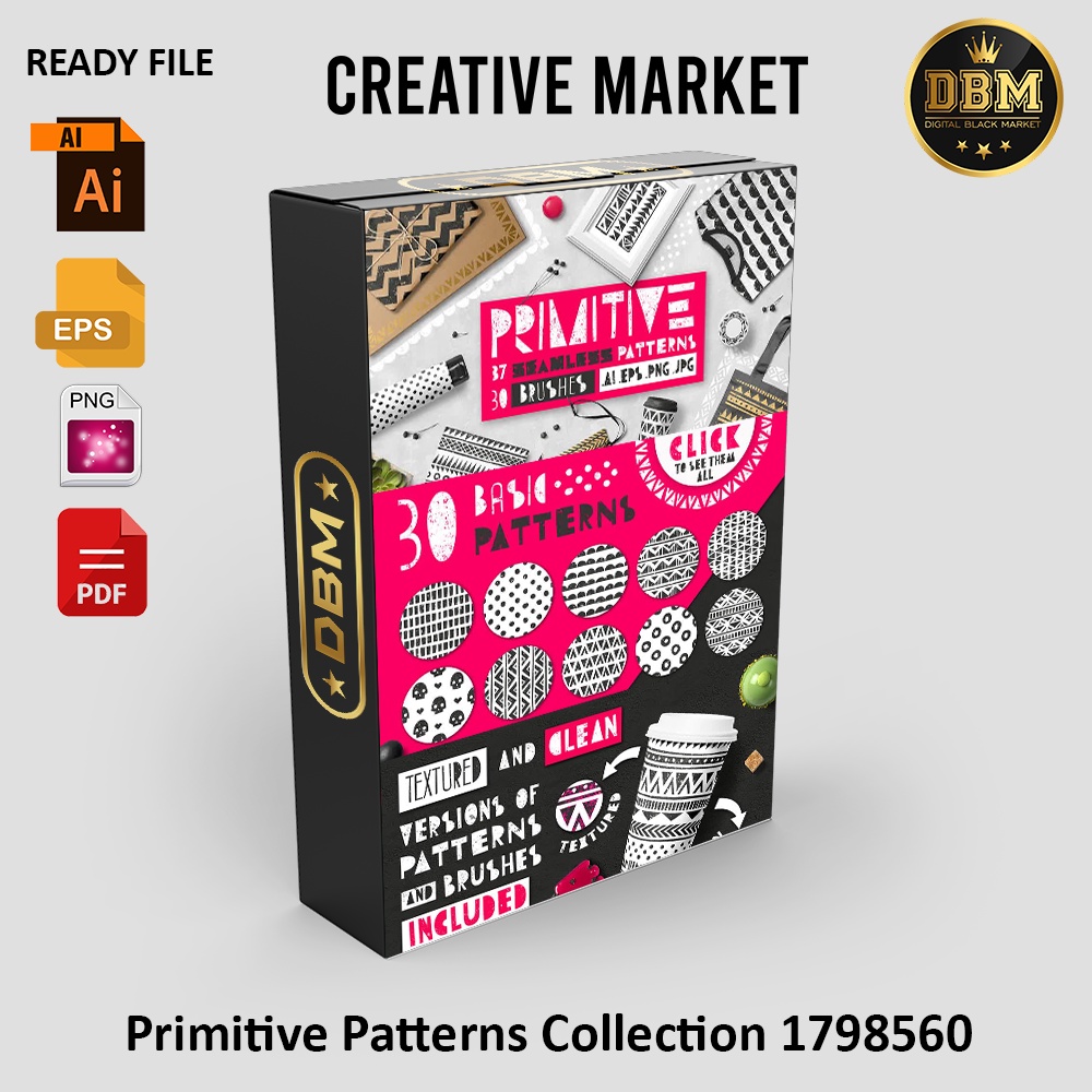 Primitive Patterns Collection - Vector Designs
