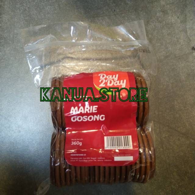 

day 2 day marie gosong 360gr biskuit wafer