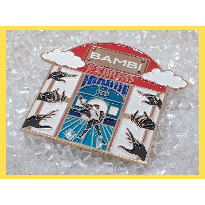 EXO BAEKHYUN BAMBI ENAMEL PIN BADGE