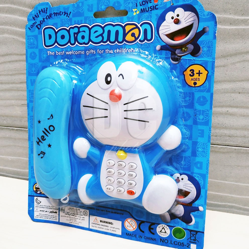 Telepon Doraemon Mainan Telfon Rumah Doraemon Dengan Musik