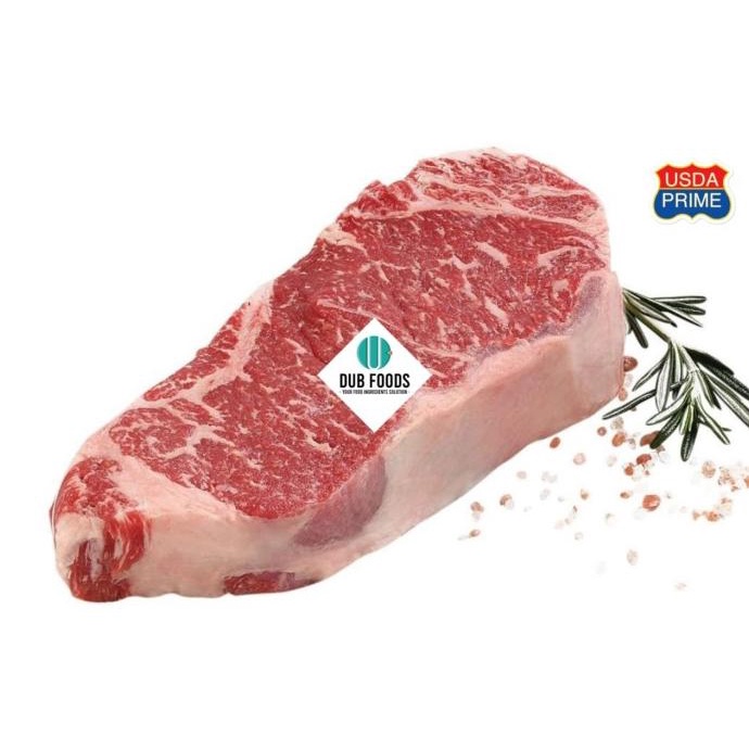 

BEEF SIRLOIN/STRIPLOIN STEAK US PRIME 1 KG DFGH5136