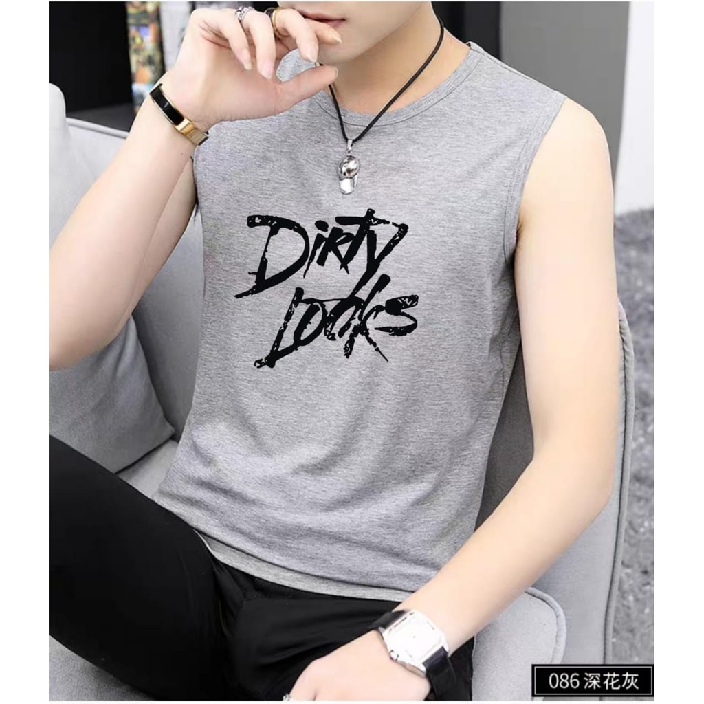 DS - SINGLET DIRTY LOOKS /singlet terbaru / kaos dalam