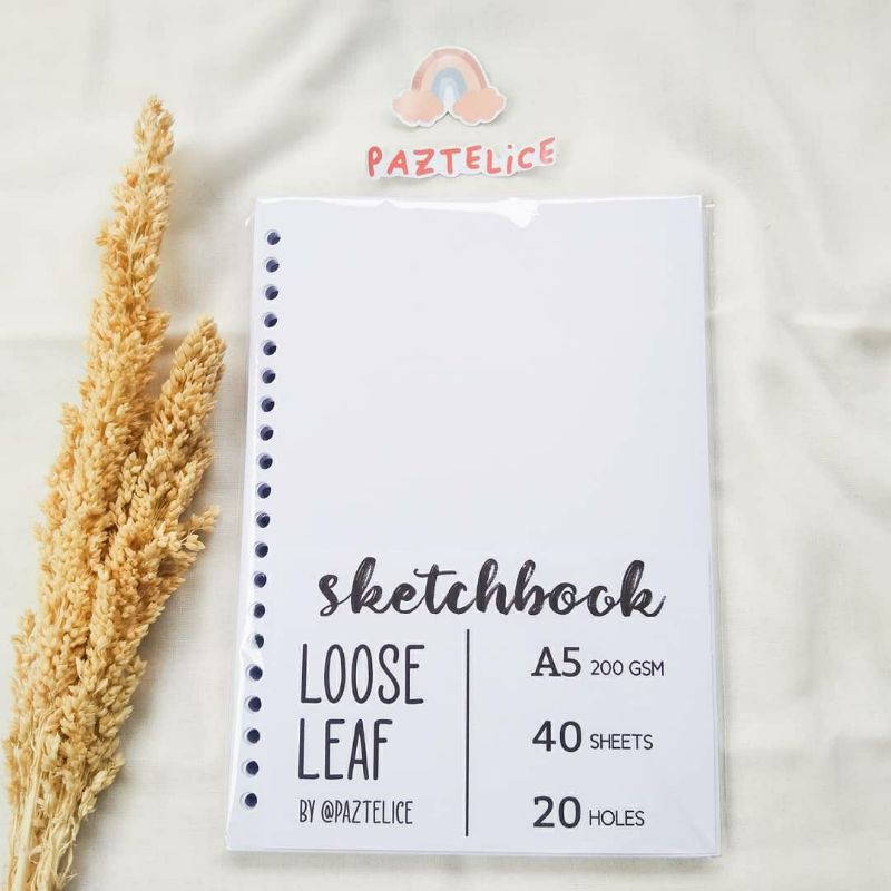 

LOOSE LEAF SKETCHBOOK / SKETCHBOOK A5 / ISI BINDER SKETCHBOOK A5