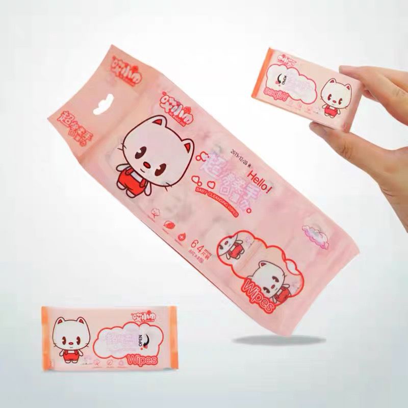 Tissue Basah Mini/Tissue Karakter