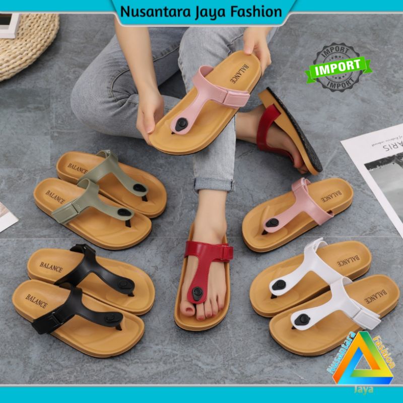 12.12 Sandal Wanita Terbaru - Sendal Wanita Kekinian - Sandal Wanita Balance 8059 1