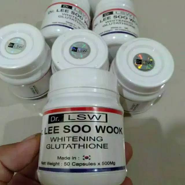DR.LSW PEMUTIH BADAN WHITENING GLUTATHIONE ORIGINAL DR LSW ASLI