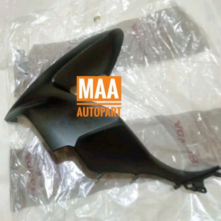 Cover Front Side Sayap Samping Depan PCX 150 Lokal K97 Hitam Doff Matte Black 64501K97T00A2 64502K96V00YH Asli