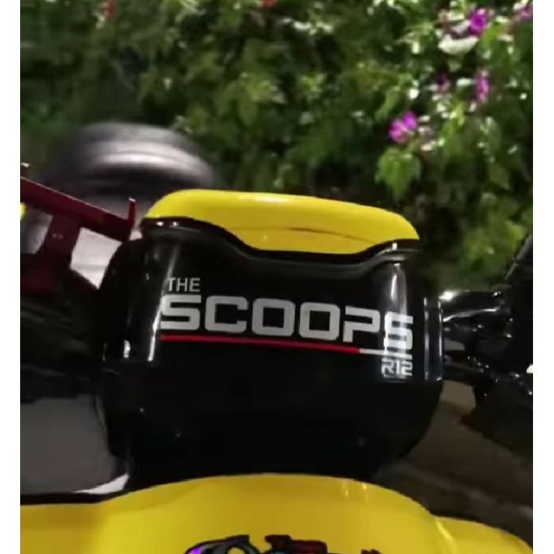Stiker Motor Scoopy WE ARE SCOOPRS VIRAL Aksesoris Terbaru &amp; Termurah 2022