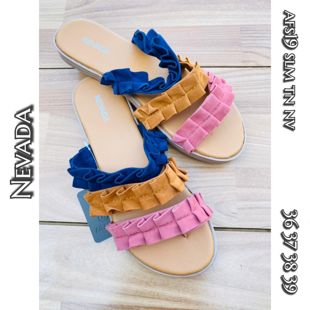 sandal salem tan navy