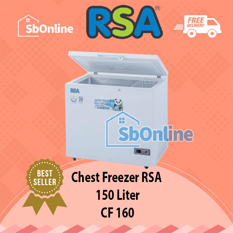 RSA Chest Frezeer Box 150 Liter - CF 160