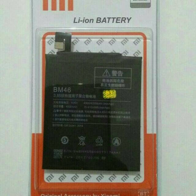 BATTERY BATERAI BATRE XIAOMI REDMI NOTE 3 ORIGINAL XIAOMI