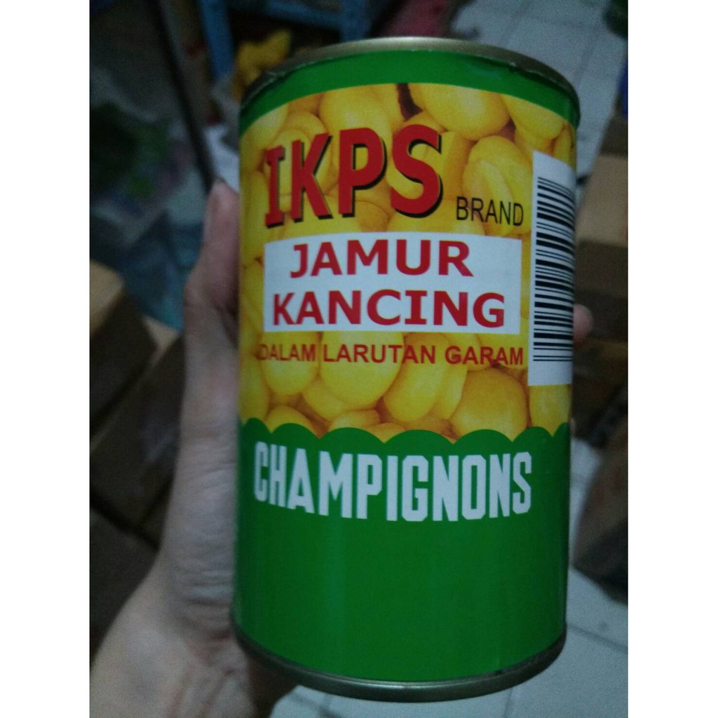 JAMUR KANCING DALAM KALENG IKPS 425 GRAM