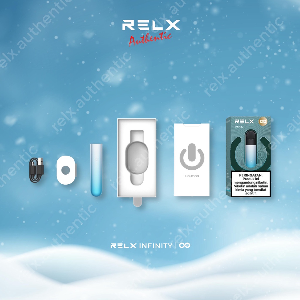 RELX Infinity Device - Arctic Mist. SuperSmooth™ (Limited Edition)