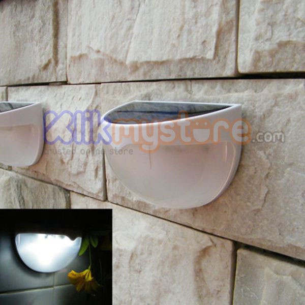 Waterproof LED Sensor Solar wall mounted light / Lampu Dinding Solar