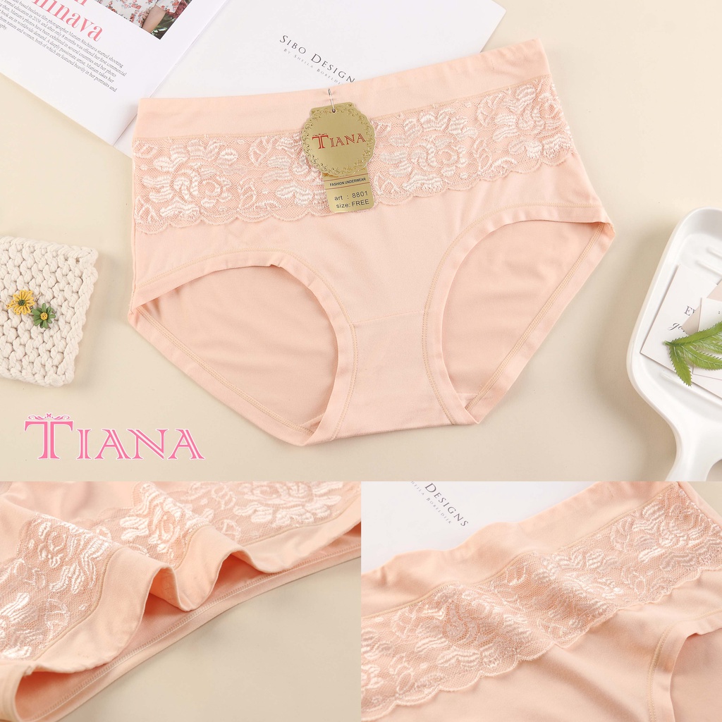 TIANA | Celana Dalam Wanita Super Soft RENDA BRUKAT / art TN 8801