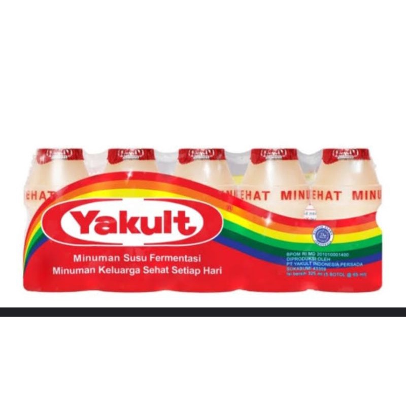 

yakult 1 pak isi 5