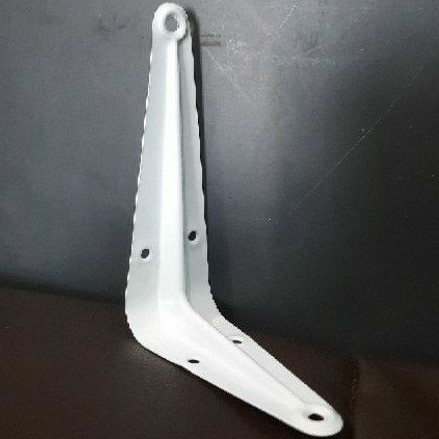 Siku rak L 4&quot;× 5&quot; Putih / Shelf Bracket White Harga Per Pcs (A152)